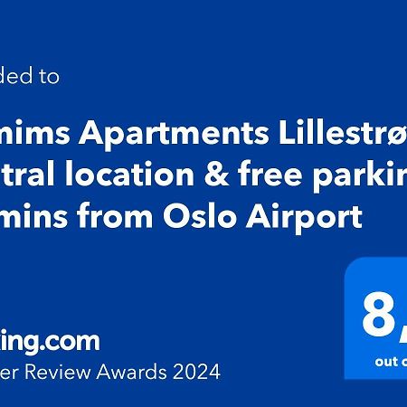 Demims Apartments Lillestrom - Central Location & Parking 外观 照片