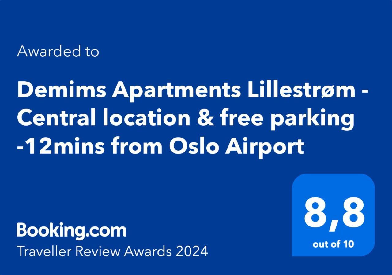 Demims Apartments Lillestrom - Central Location & Parking 外观 照片